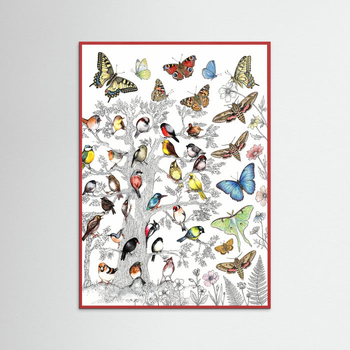 Red Wood Danish Bird Almanac