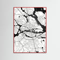 Red Wood Danish Cityscape