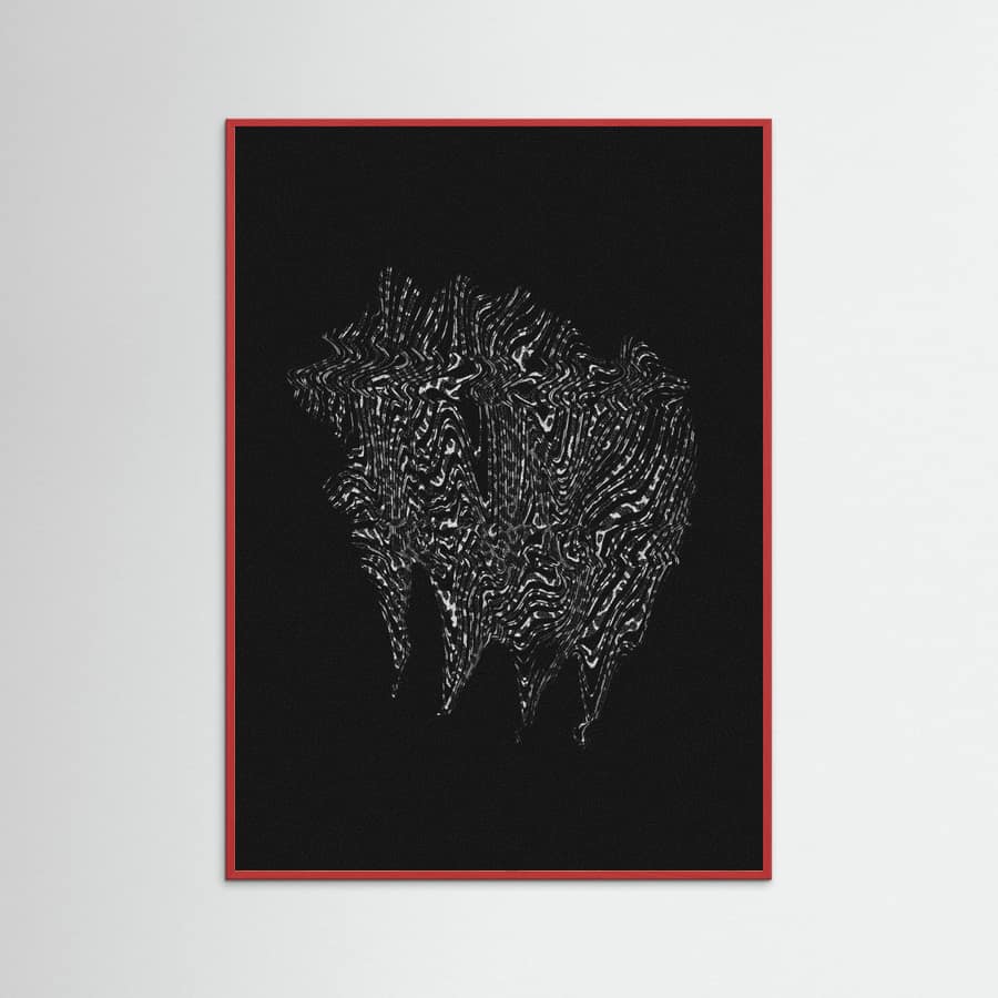 Plakat Data Points X – plakat i druk artystyczny
