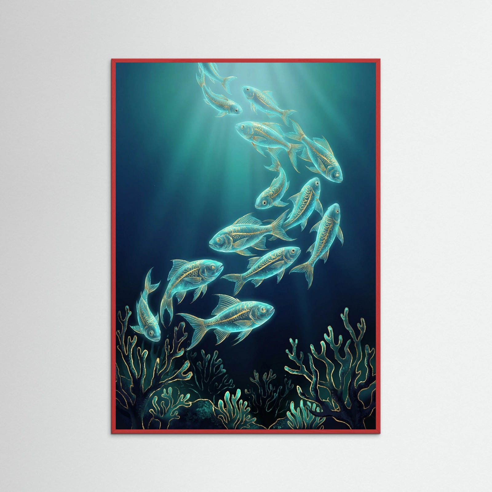 Red Wood Deep Sea Luminescence