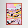 Red Wood Delicious Landscape Poster