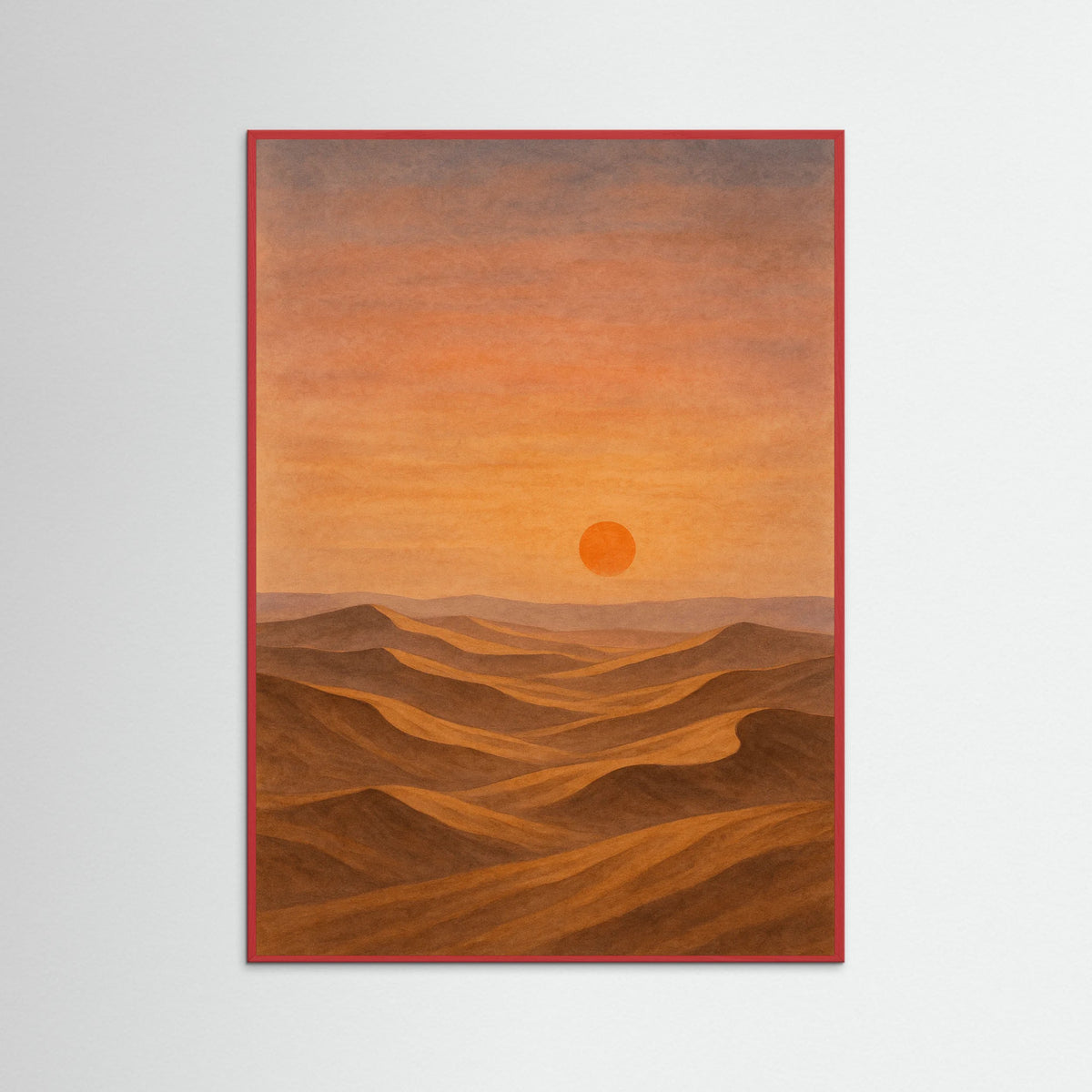 Red Wood Desert Silence