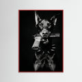 Red Wood Dior Doberman