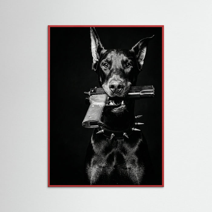 Red Wood Dior Doberman
