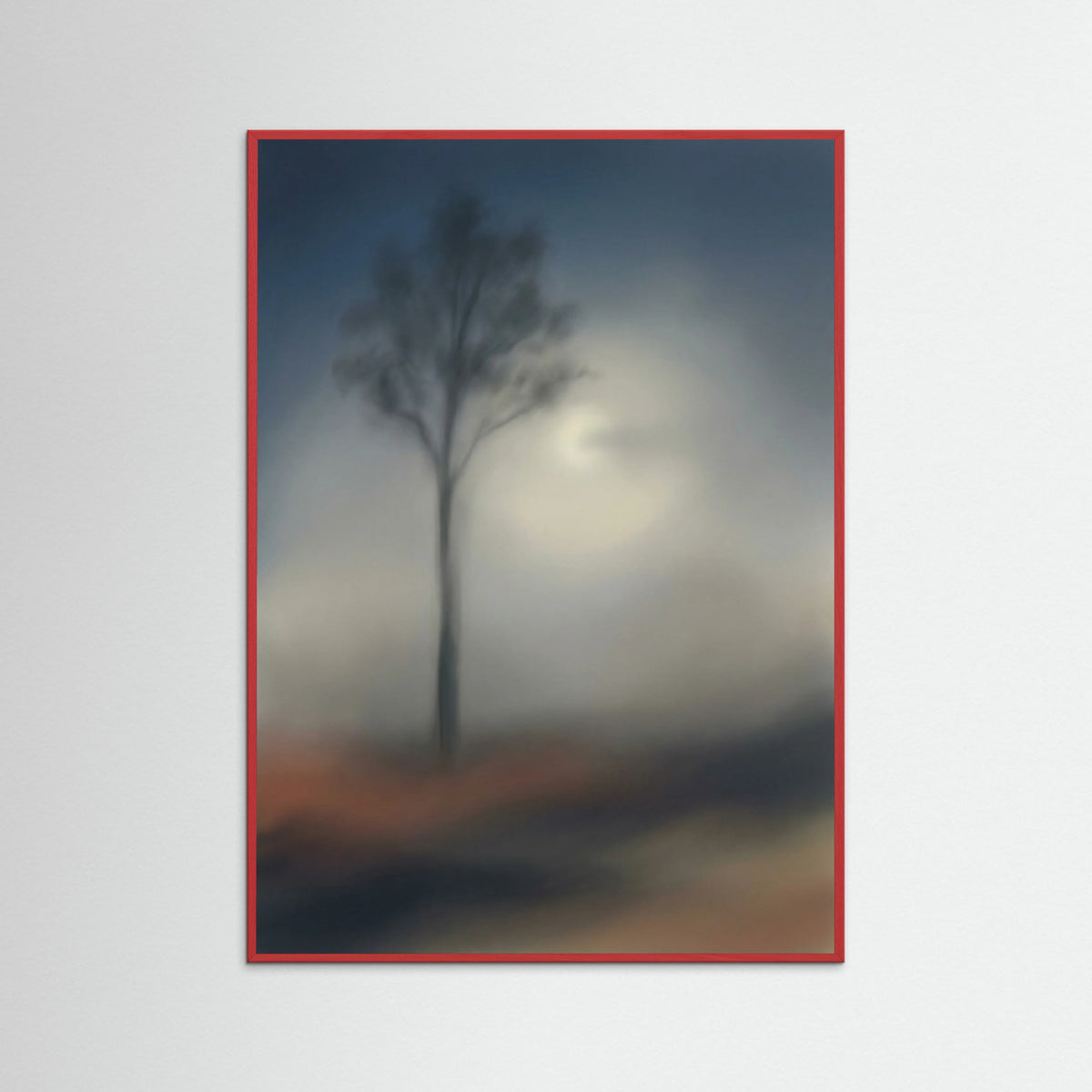 Red Wood Distant Calm