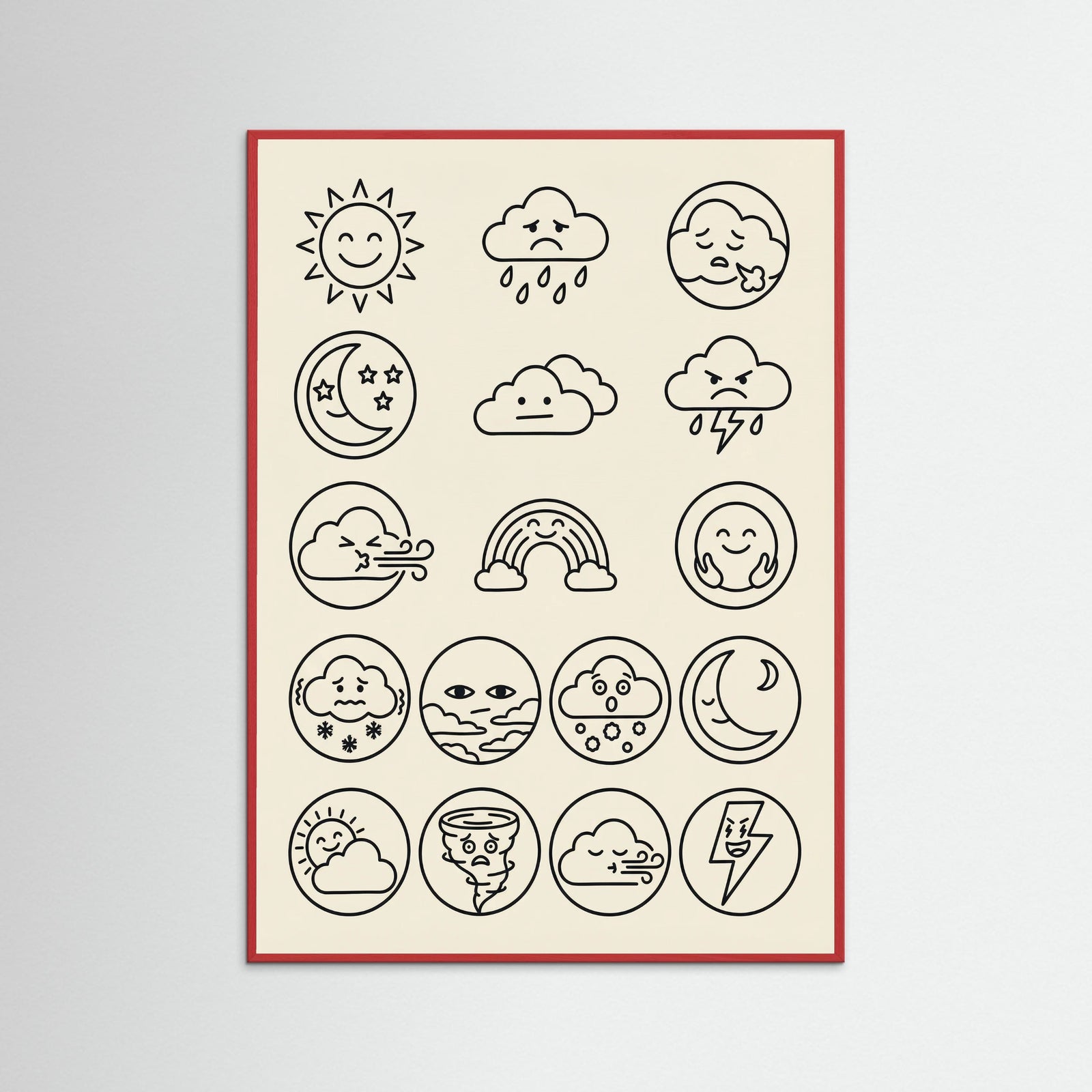 Red Wood Diverse Moods