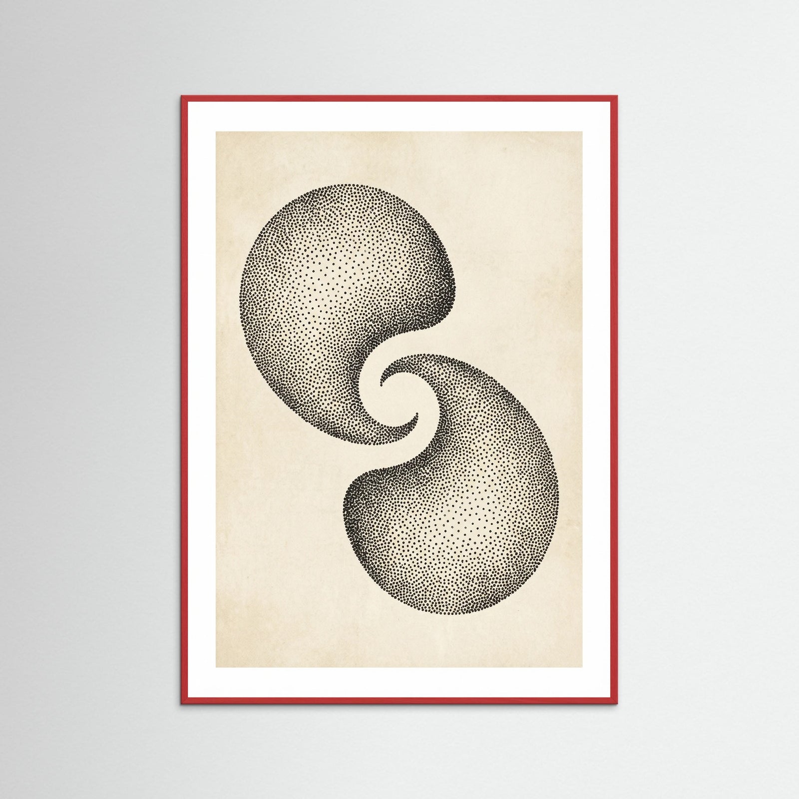 Red Wood Dotted Cosmos