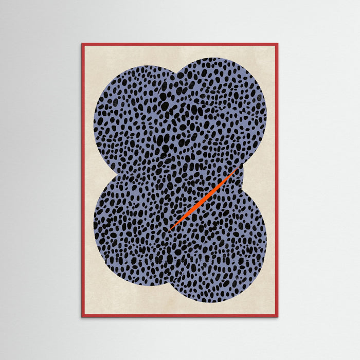 Red Wood Dotted Serpentine