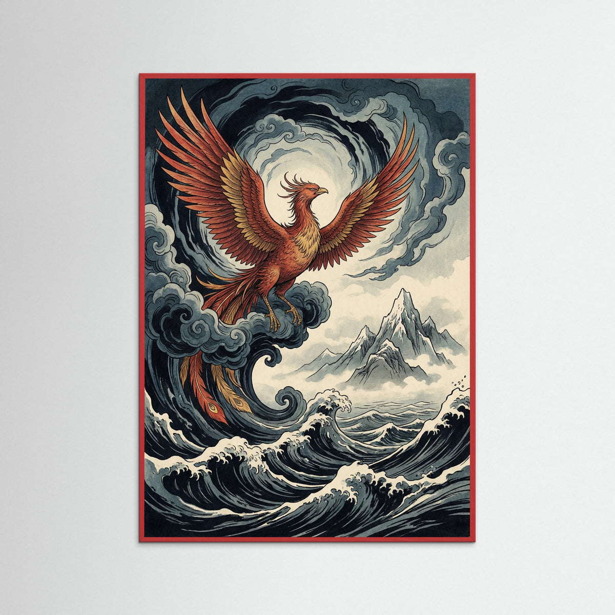 Red Wood Dragon Mountain Ascent