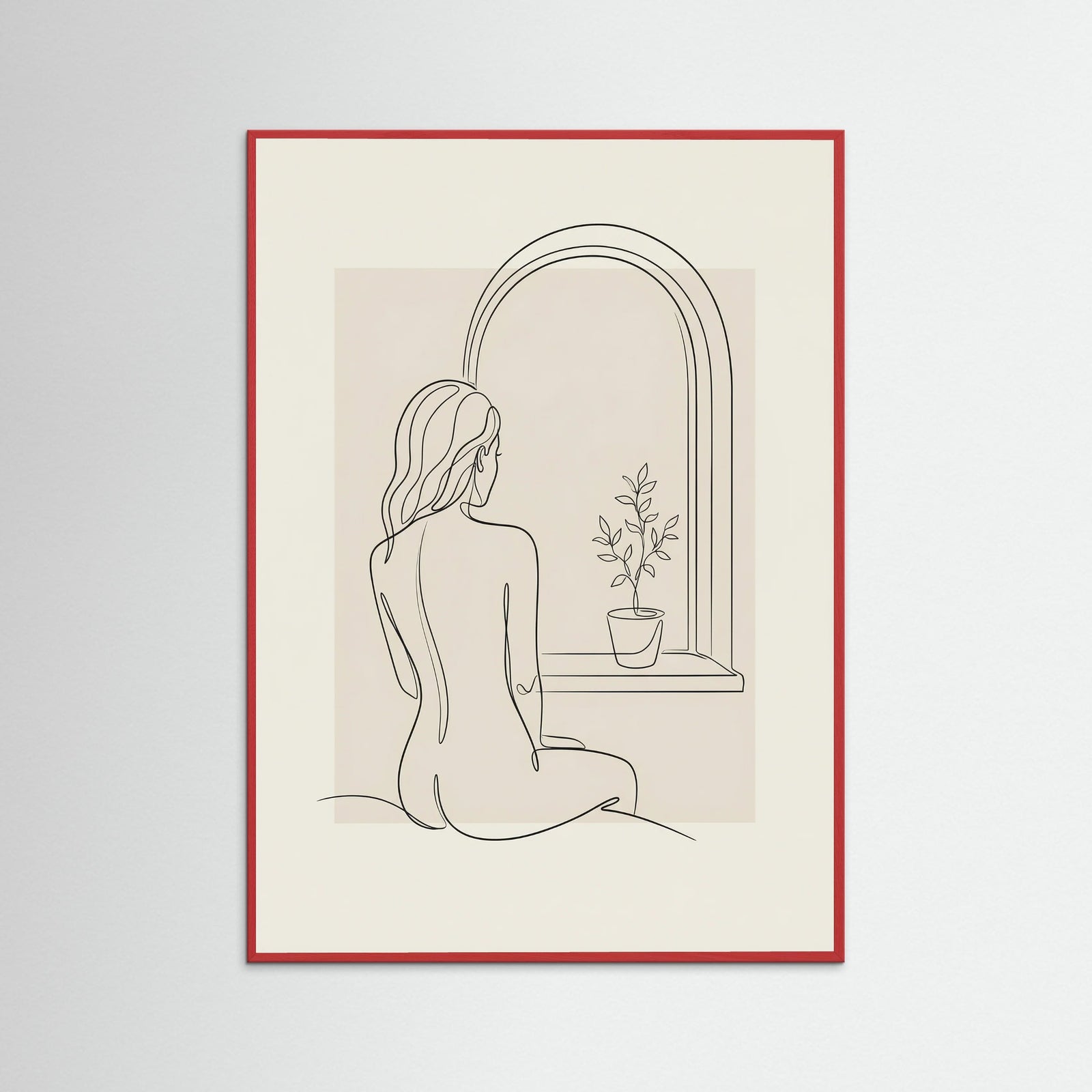 Red Wood Dreamy Curves