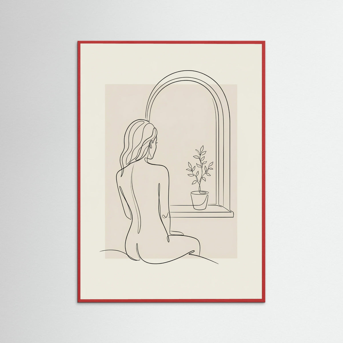 Red Wood Dreamy Curves