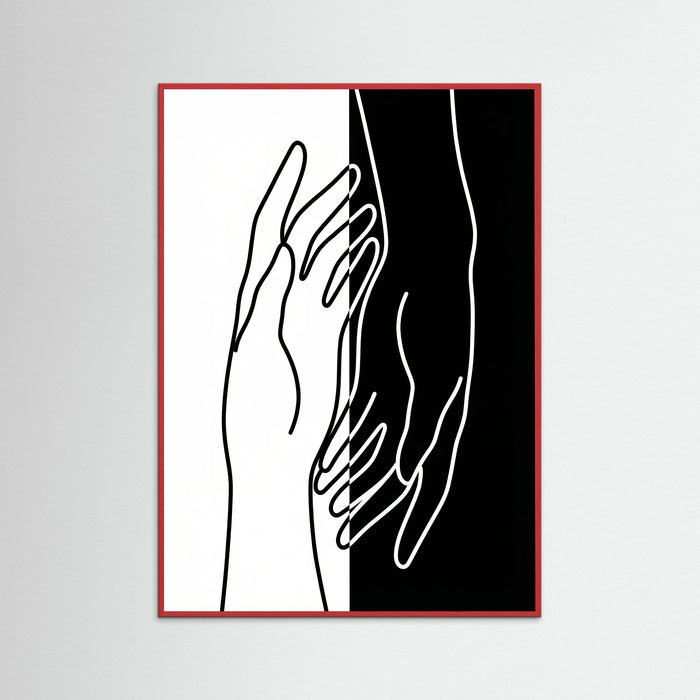 Red Wood Dualistic Portrait