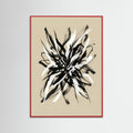Red Wood Dynamic Brushwork