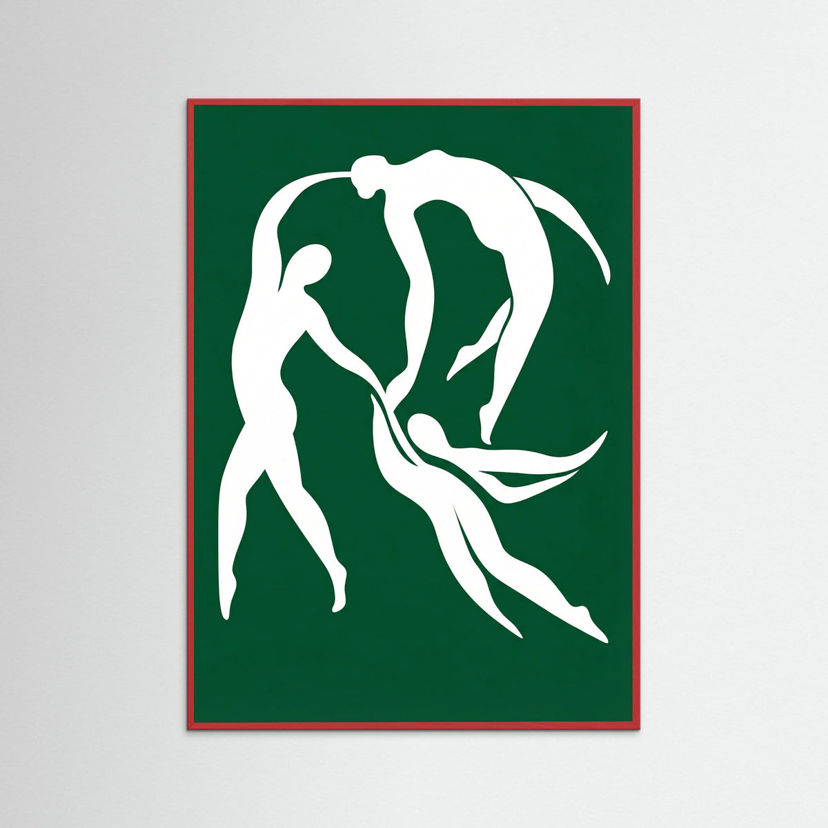 Red Wood Dynamic Embrace
