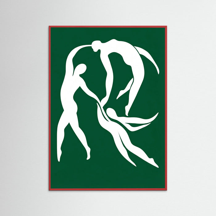 Red Wood Dynamic Embrace