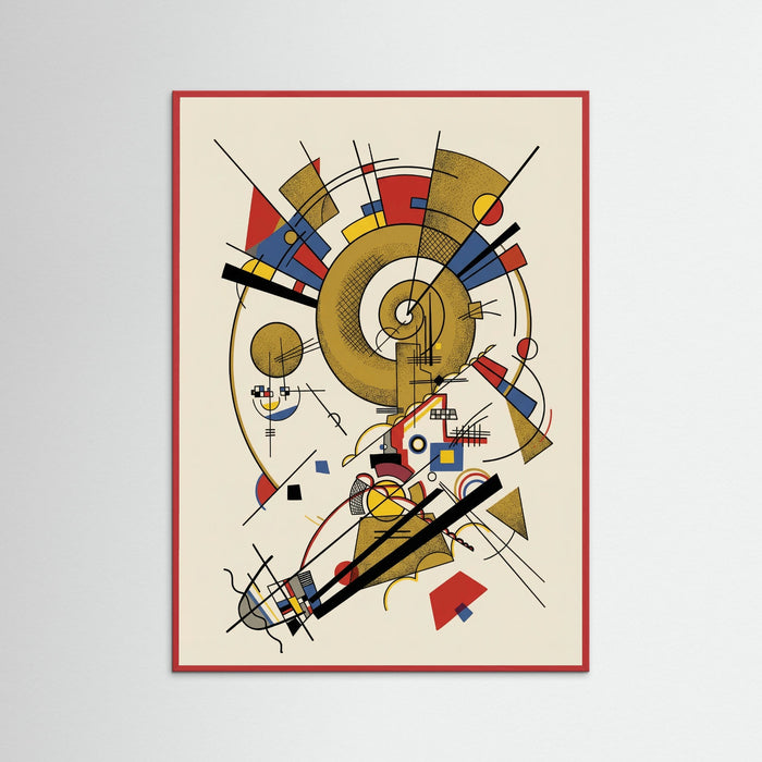 Red Wood Dynamic Geometricism