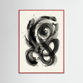 Red Wood Dynamic Inkwork