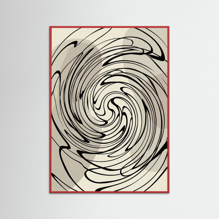Dynamic Line Dance – Poster und Kunstdruck