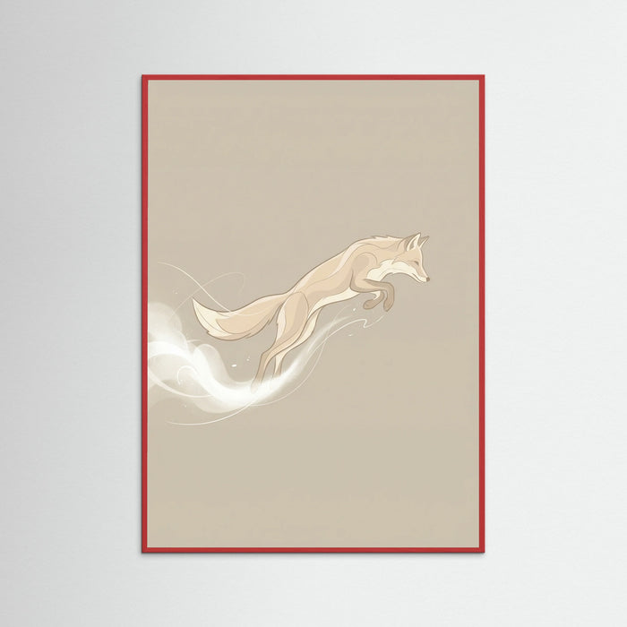 Dynamic Racquet Splash – plakat og kunsttryk