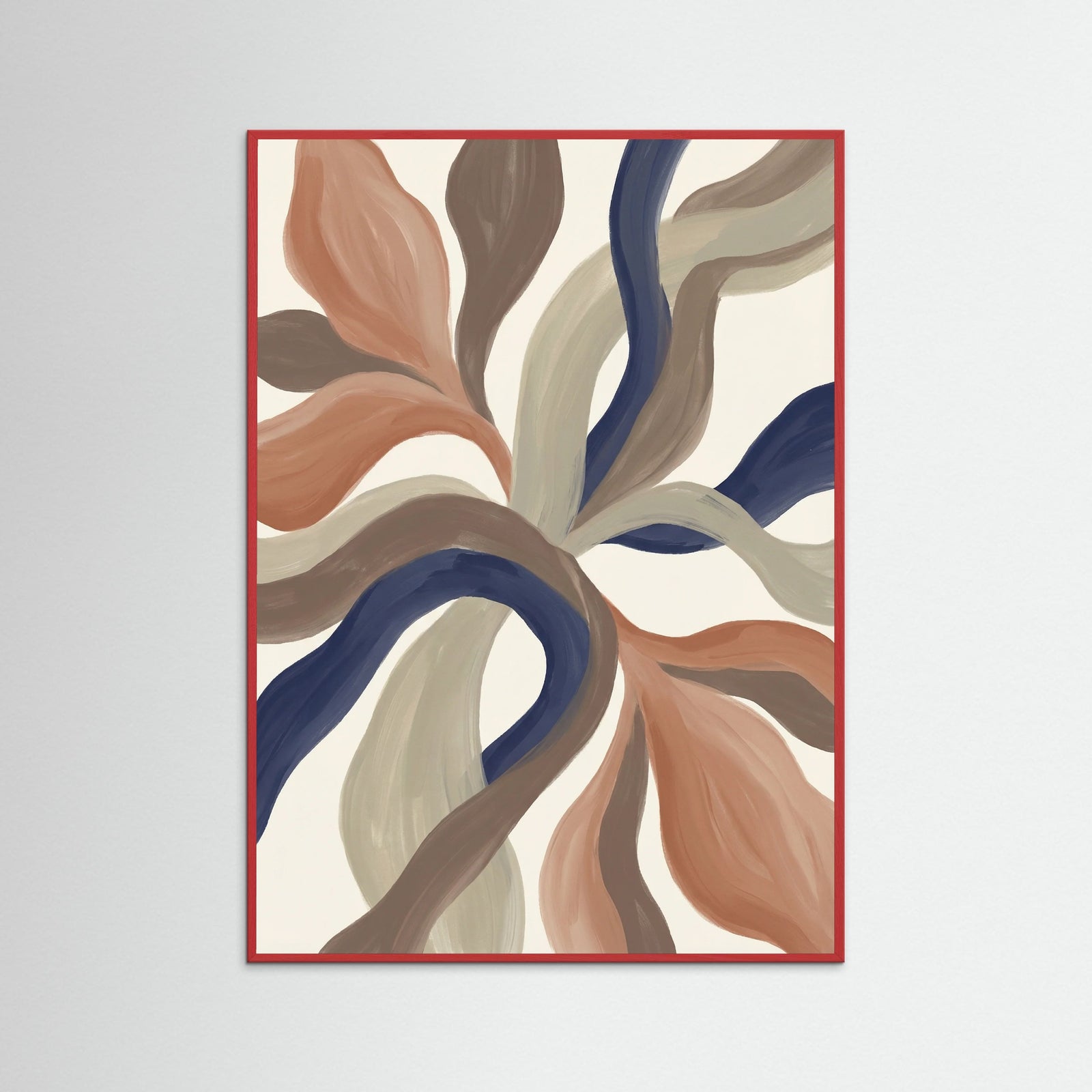 Red Wood Earthen Flow Beige