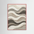 Red Wood Earthy Contours