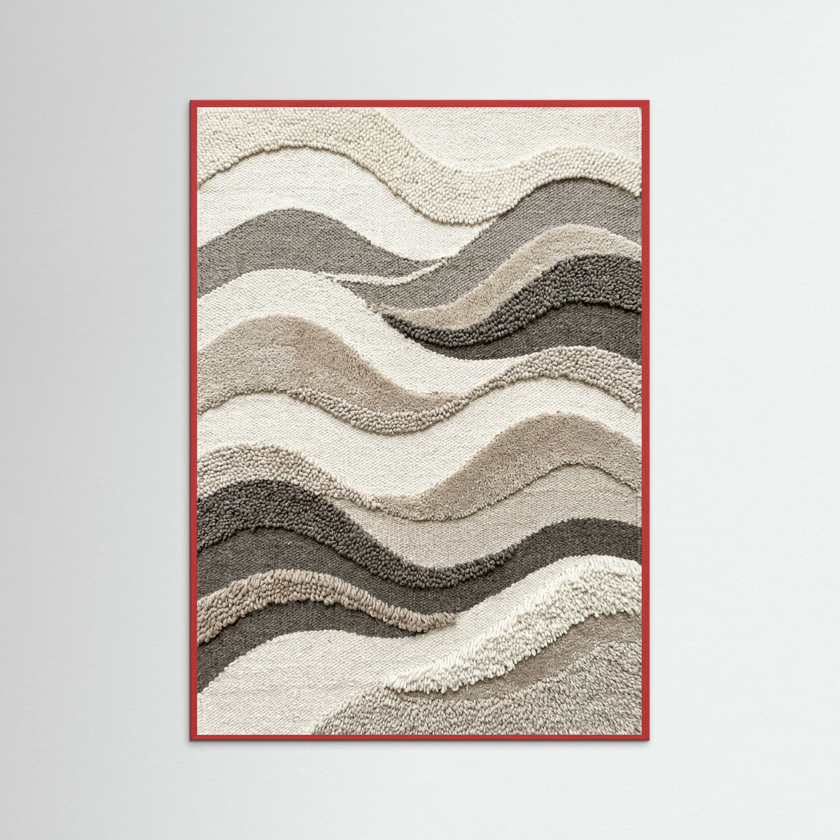 Red Wood Earthy Contours