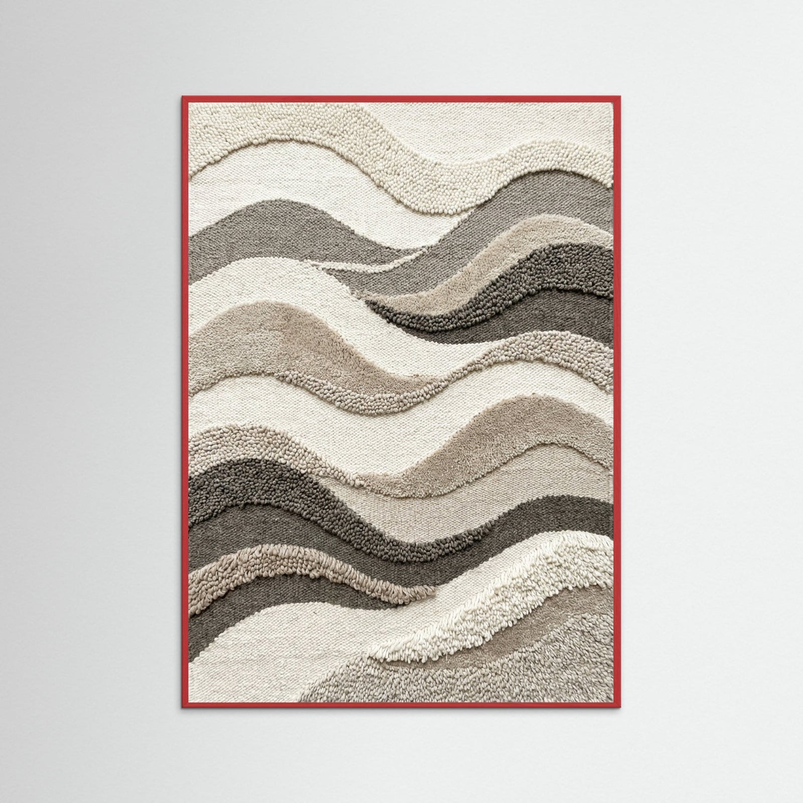 Red Wood Earthy Contours
