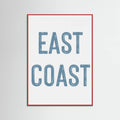 East Coast - Vertical Poster – Poster und Kunstdruck