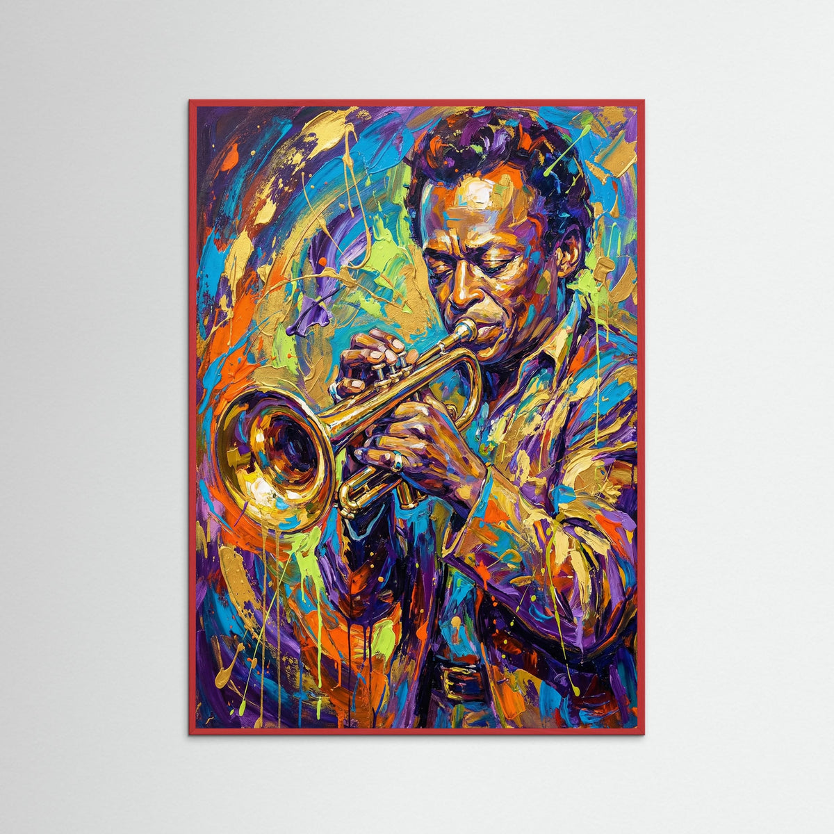 Red Wood Electric Hues