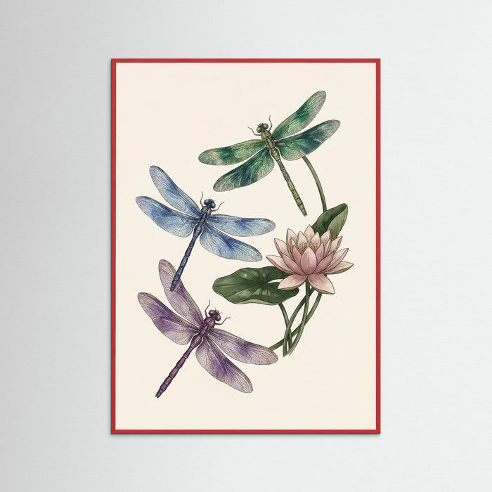 Red Wood Elegant Entomology