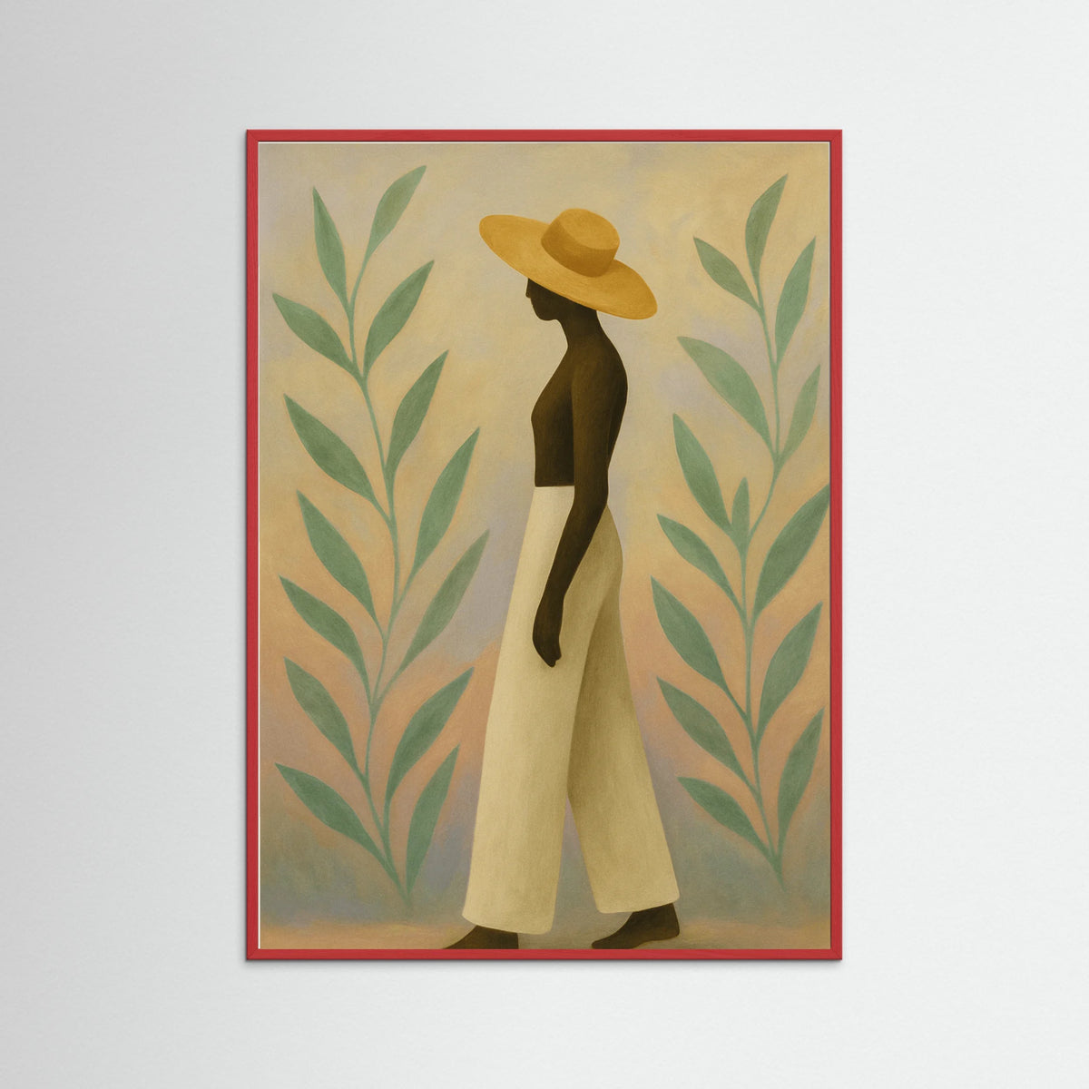 Red Wood Elegant Solitude