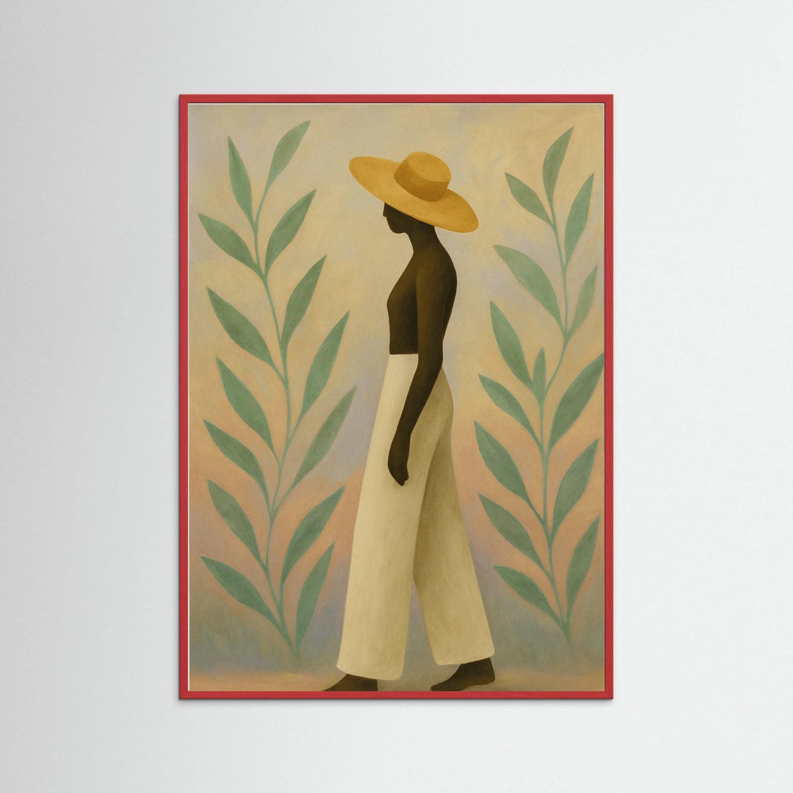 Red Wood Elegant Solitude