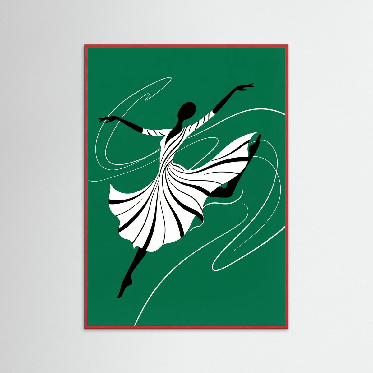 Red Wood Emerald Dance