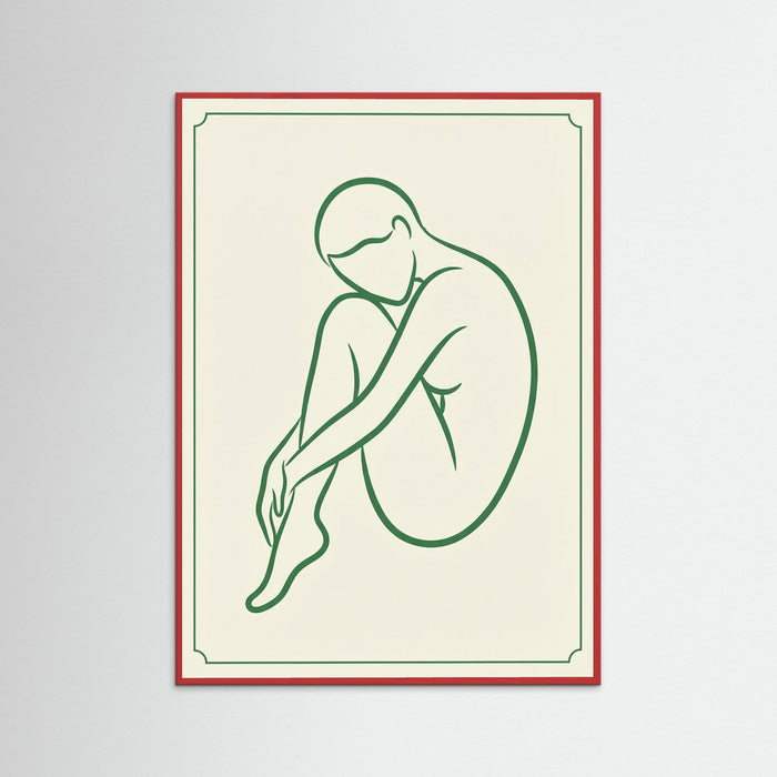Red Wood Emerald Embrace