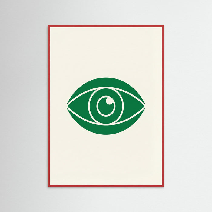 Emerald Gesture – poster and art print
