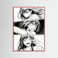 Red Wood Emotional Manga Gaze