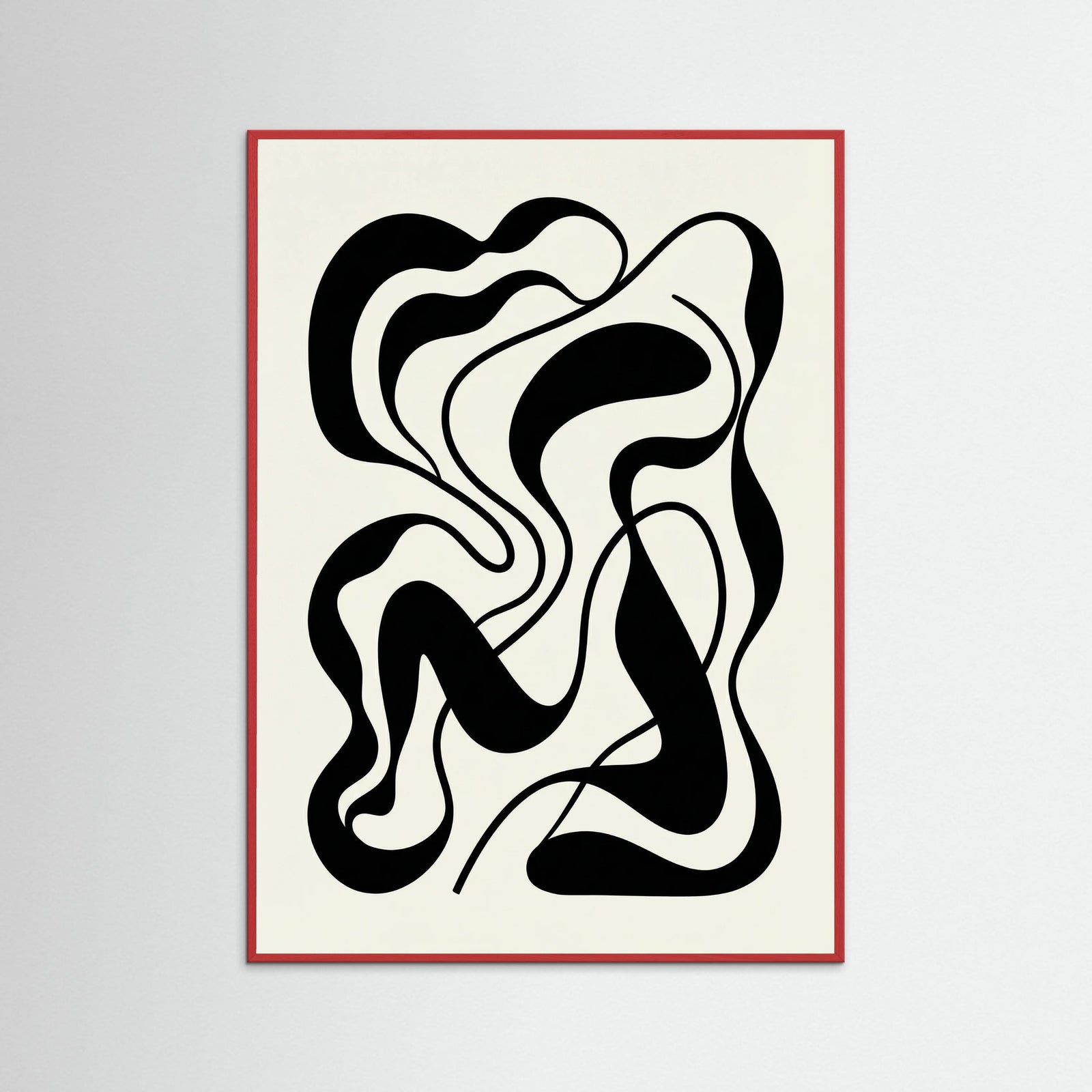 Red Wood Enigmatic Forms