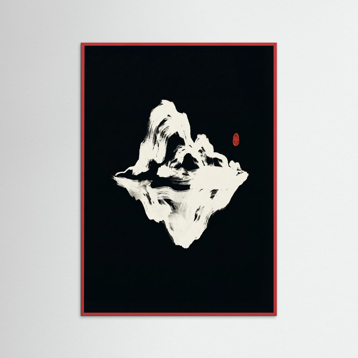 Red Wood Enso Serenity Black