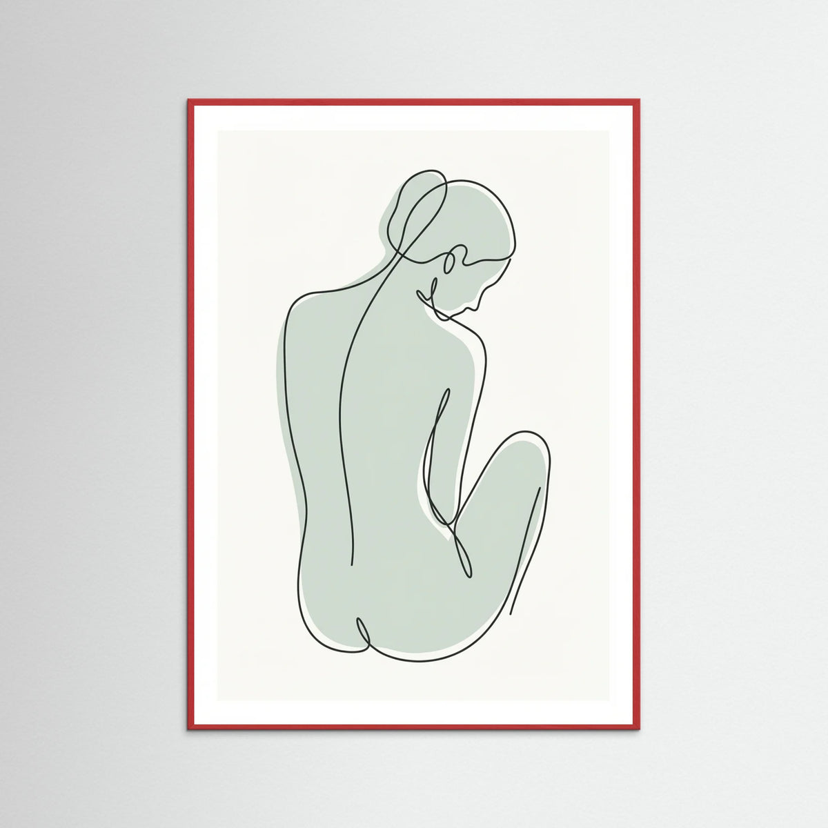 Red Wood Ethereal Contours