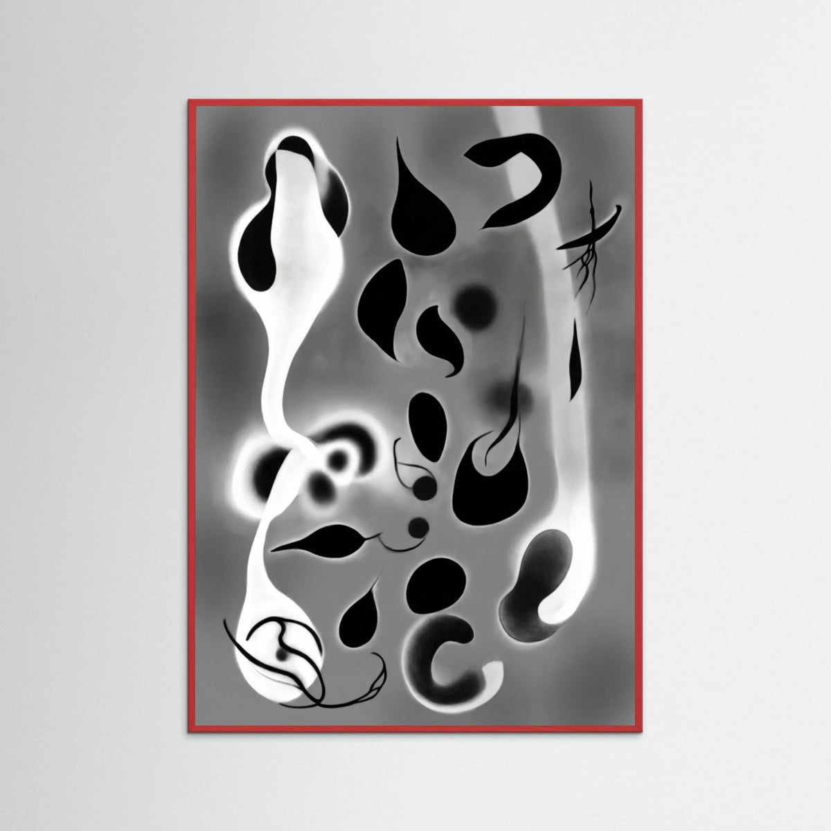 Red Wood Ethereal Forms