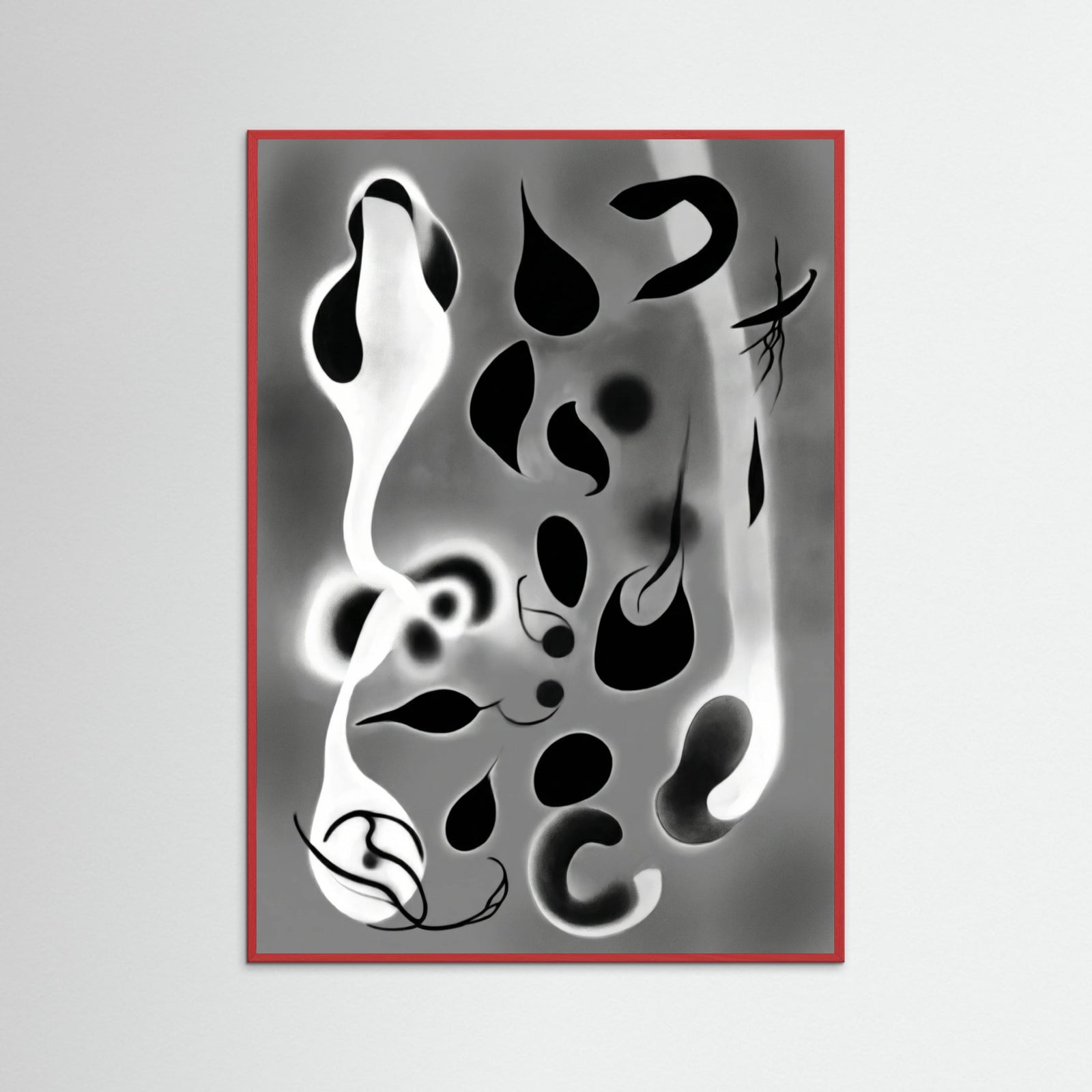 Red Wood Ethereal Forms