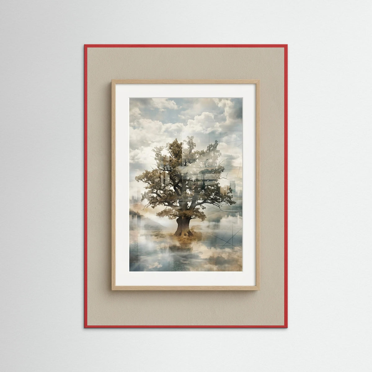 Red Wood Ethereal Gaze