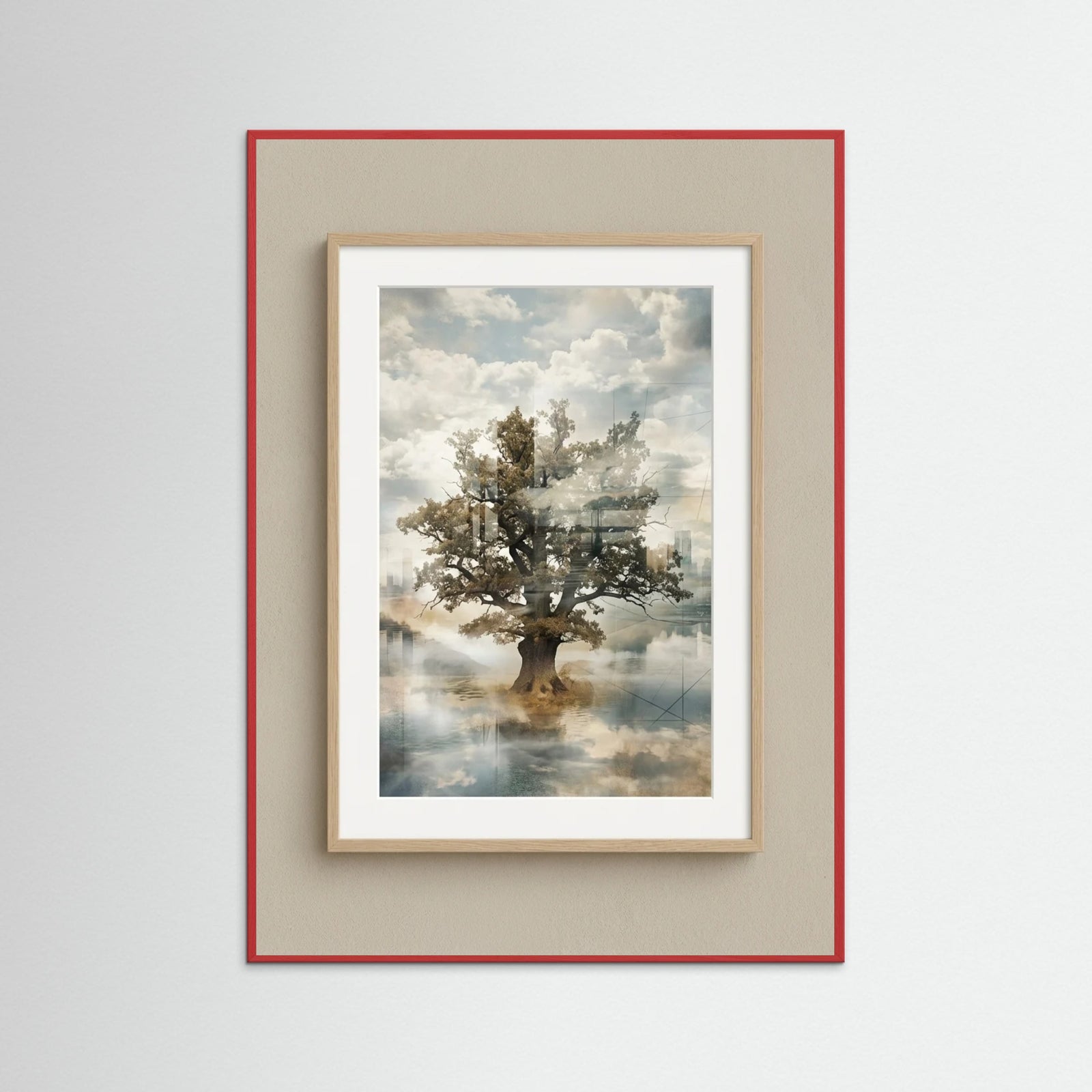 Red Wood Ethereal Gaze