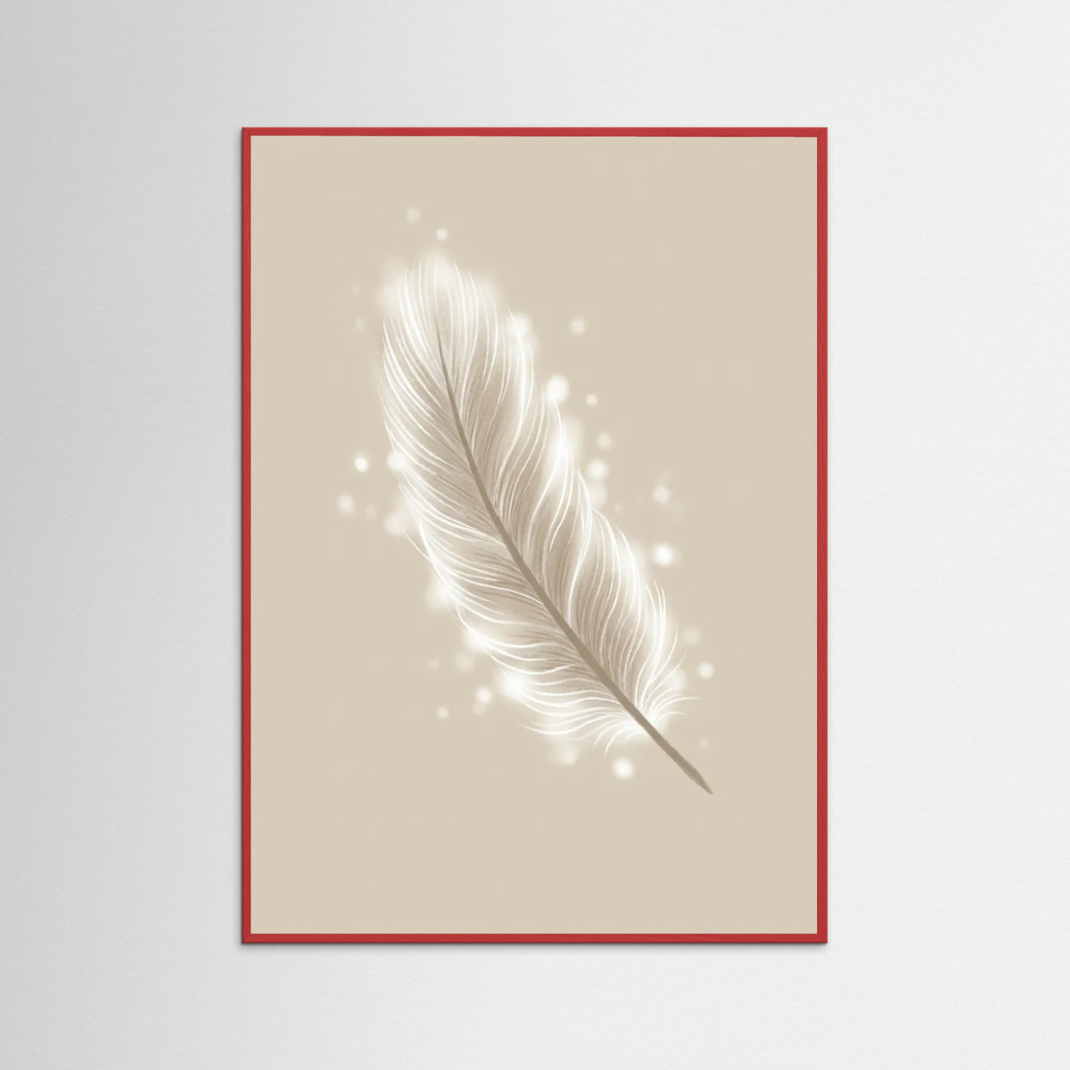 Red Wood Ethereal Glow