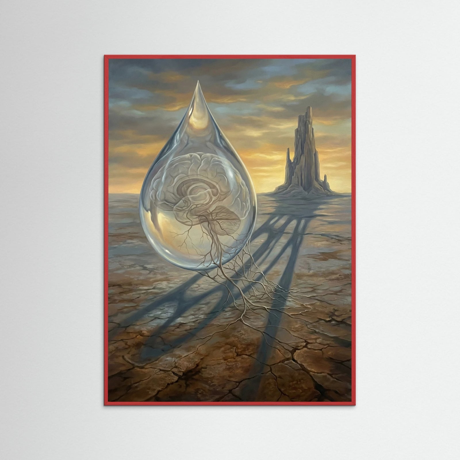 Red Wood Ethereal Metamorphosis