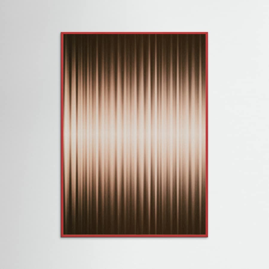 Póster Euphoria - Brown and White – póster e impresión artística