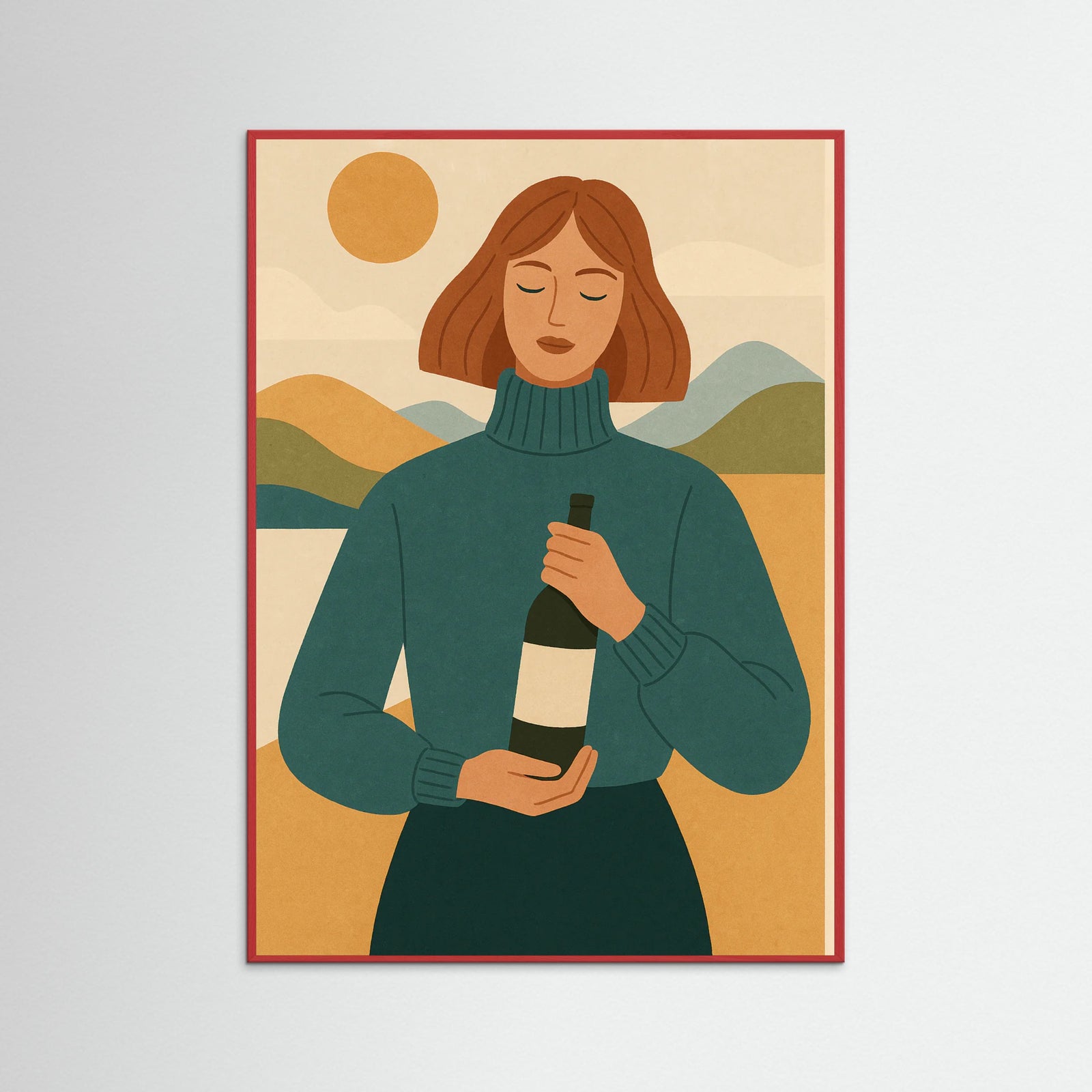 Red Wood Evening Serenade