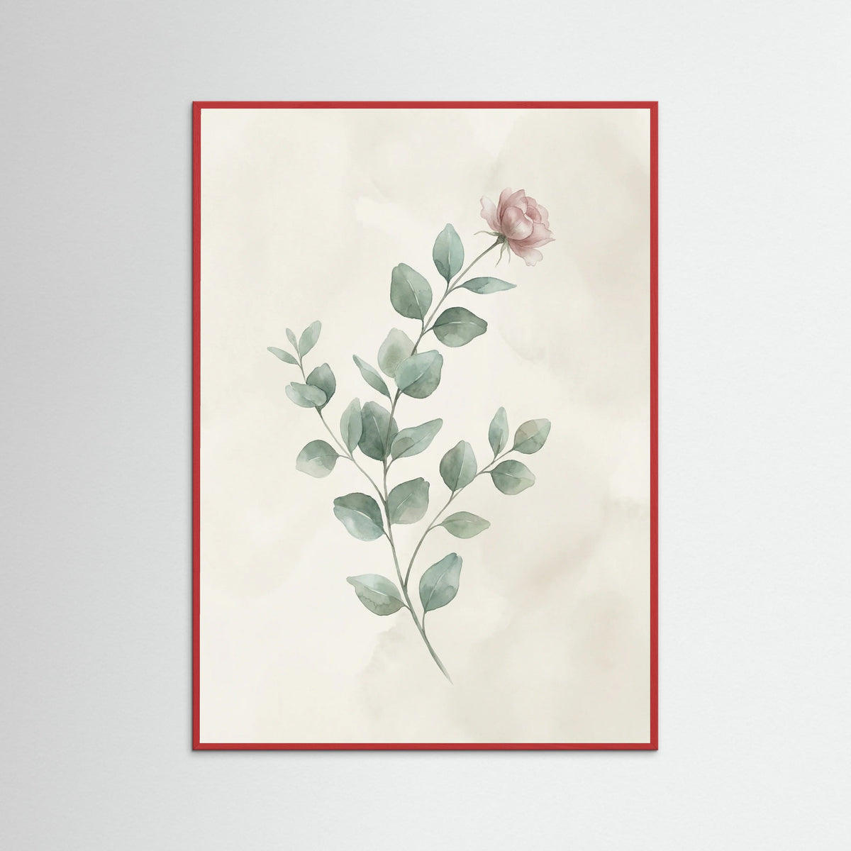 Red Wood Faded Meadow Blooms