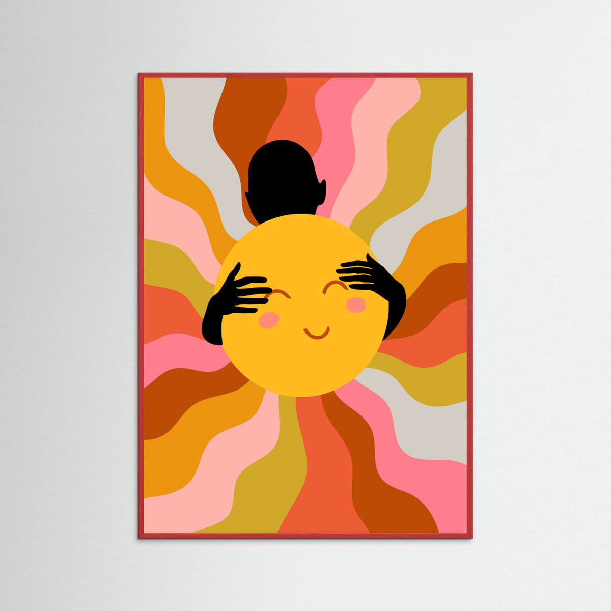 Red Wood Faith, Sunshine Sunrays Positivity Hope Poster