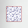 Falling Triple Lines Navy Blue -juliste – juliste ja taidepainatus